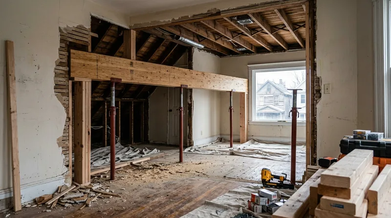 Beam Replacement & Load-Bearing Wall Removal Buffalo